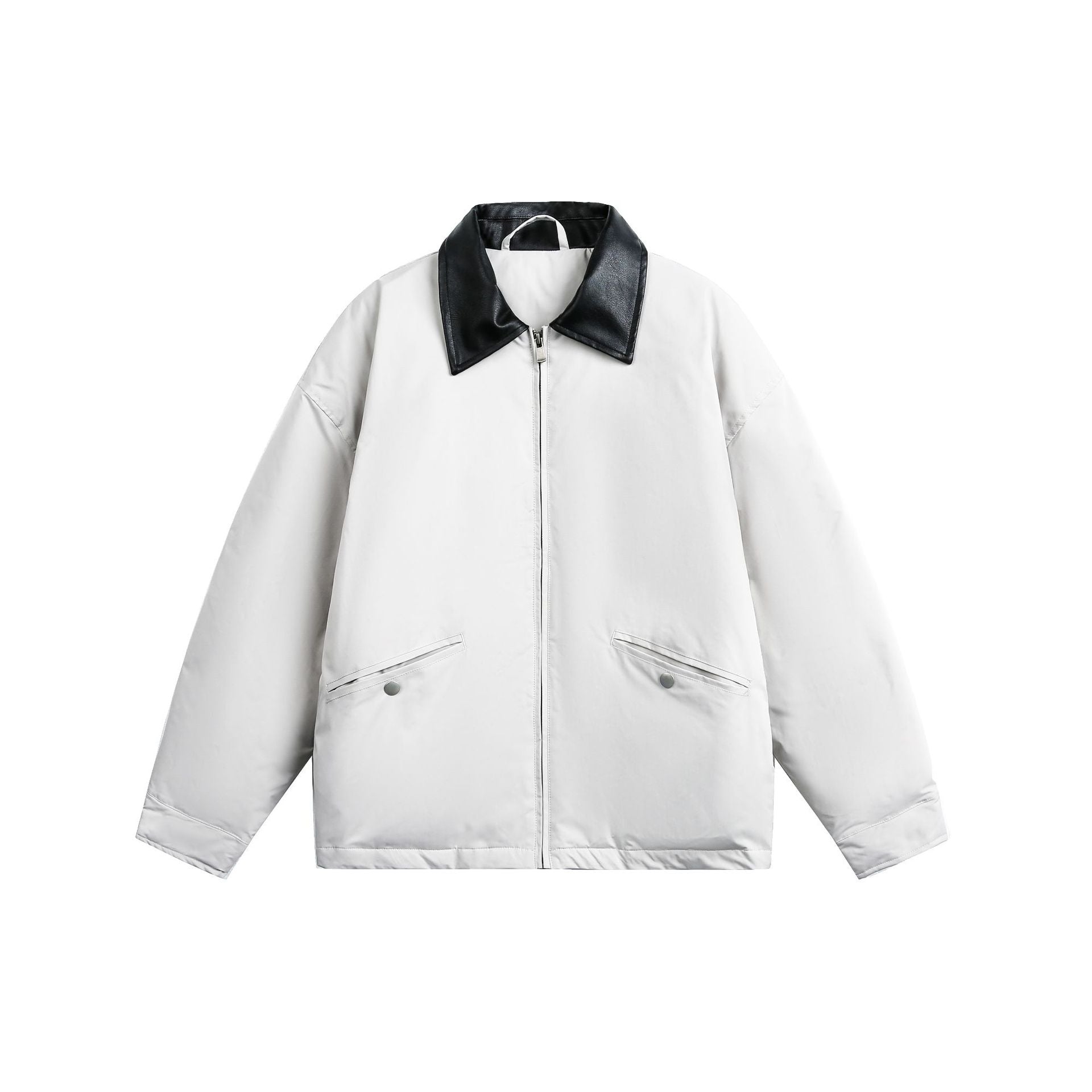 White Duck Down Zipper