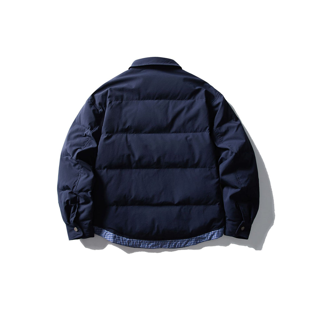 Color-blocked Down Jacket