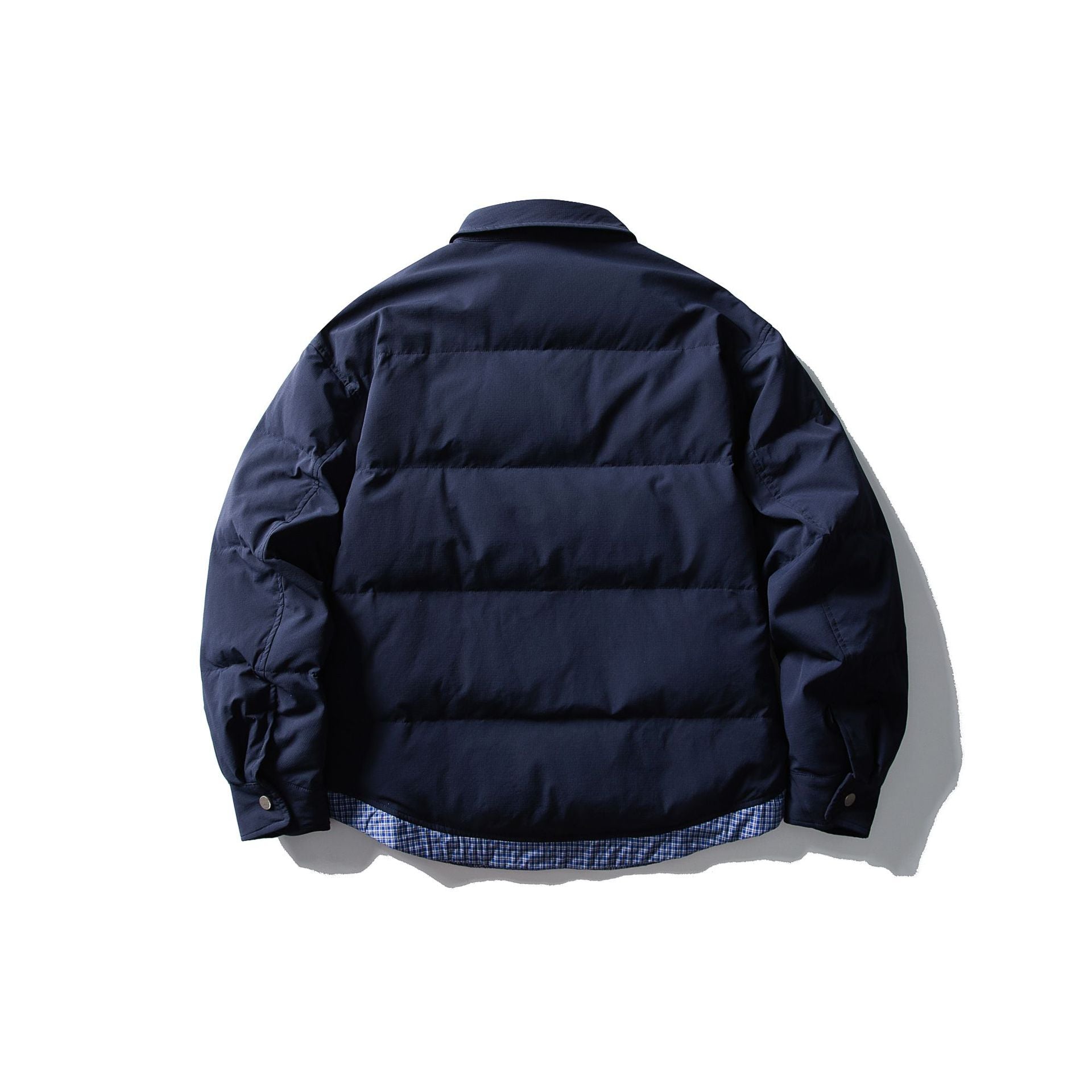 Color-blocked Down Jacket