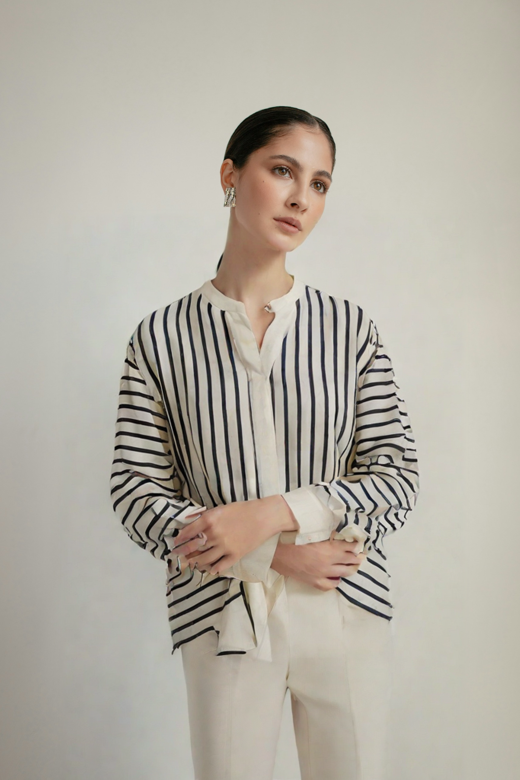 Silk Blouses Stripes