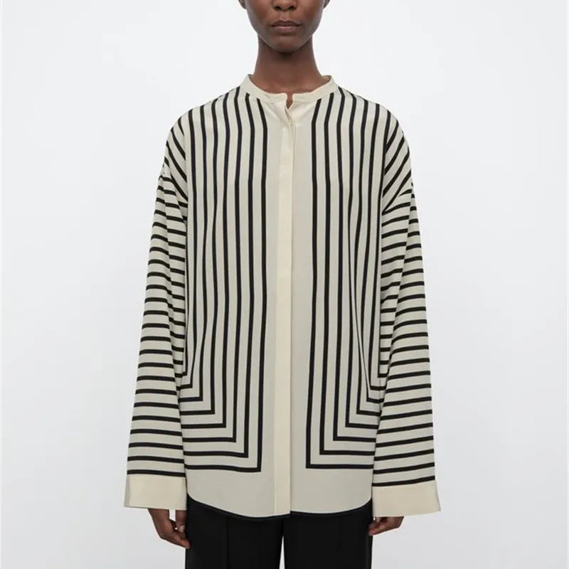 Silk Blouses Stripes