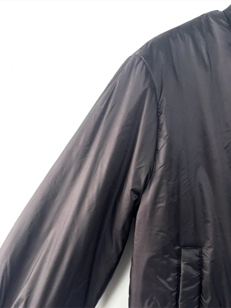 Stand Collar Short Parkas Coat