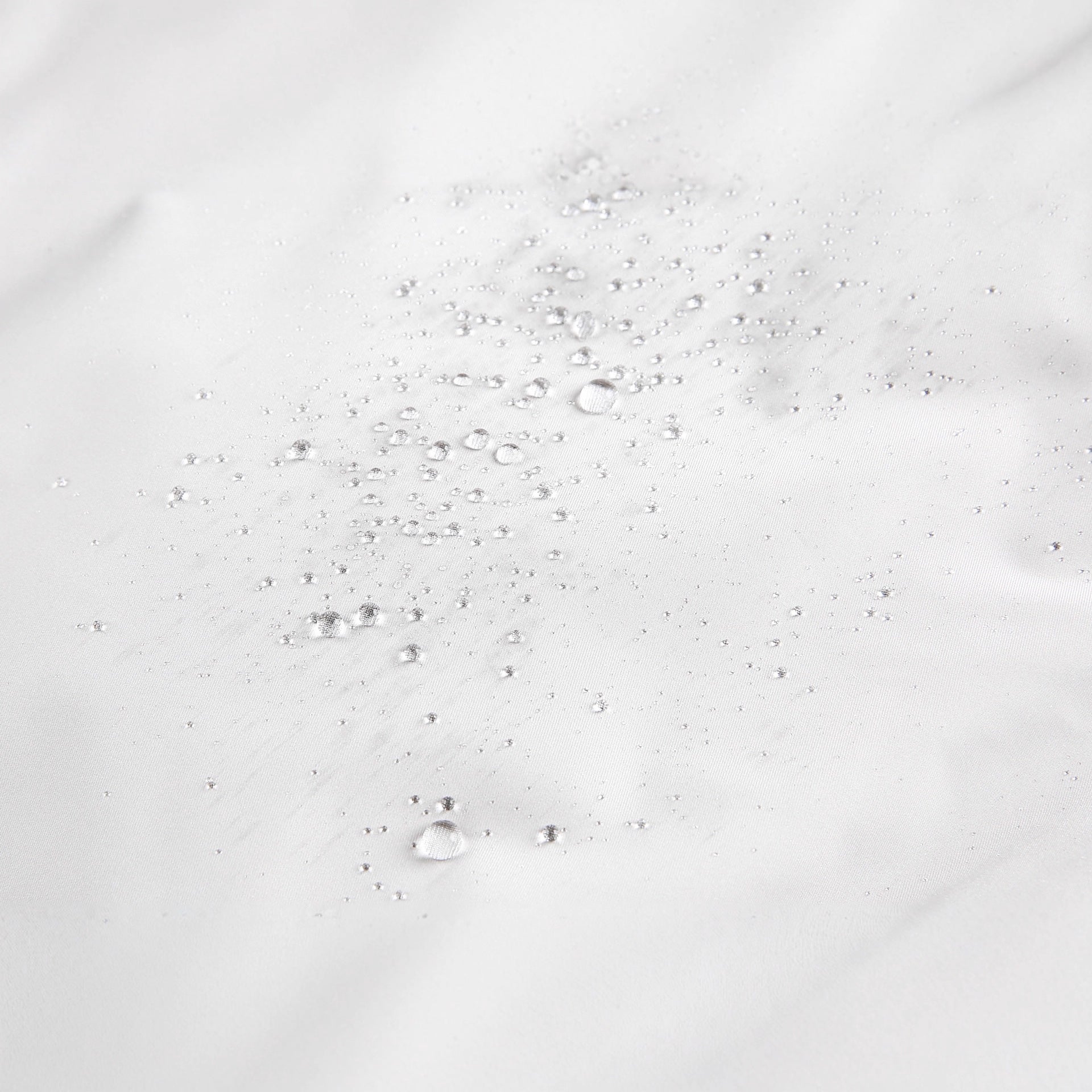 White Duck Down Zipper