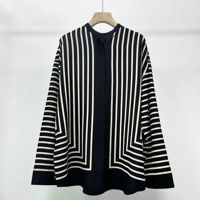 Silk Blouses Stripes
