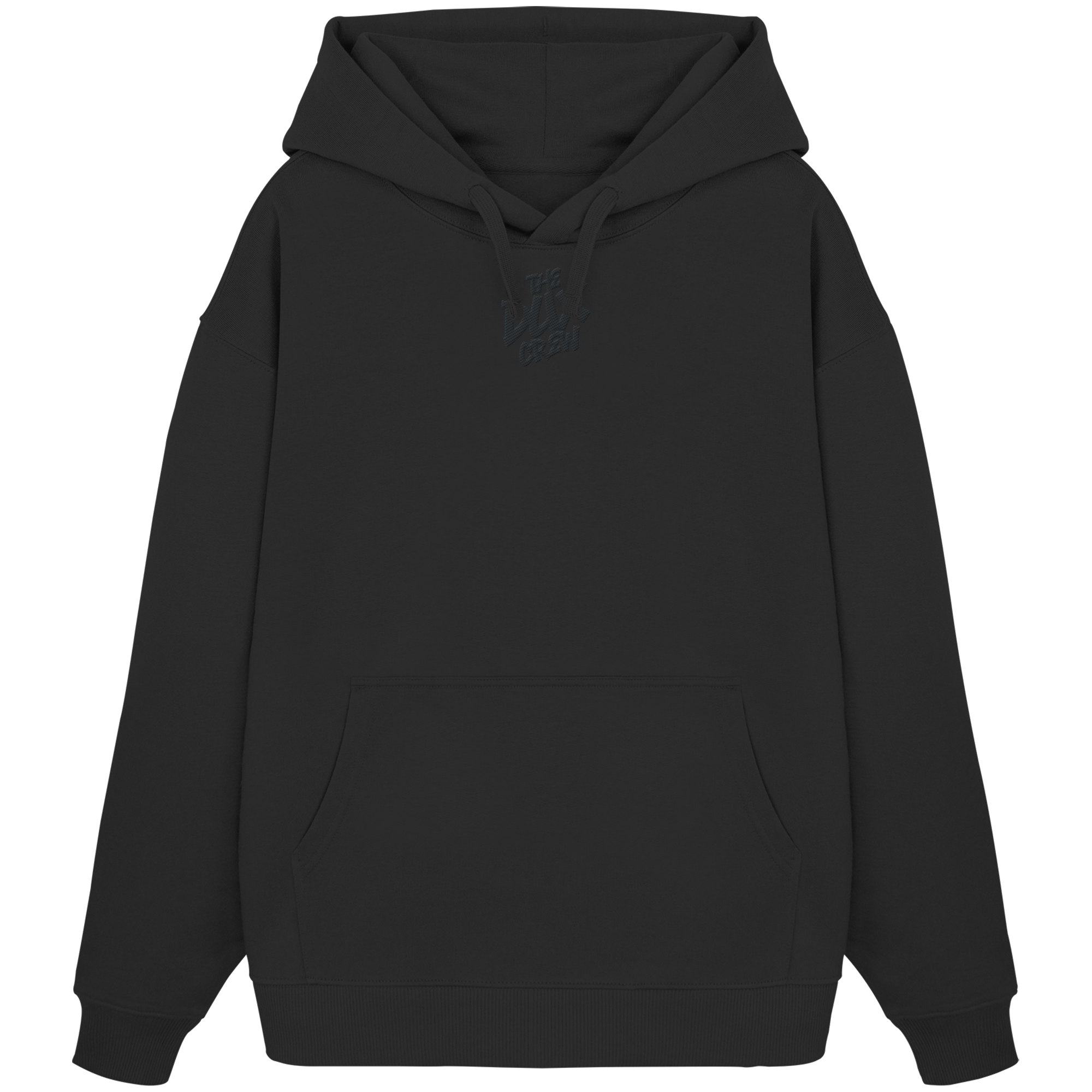 THE DUX CREW HOODIE - FOUNDERS SET PURE BLACK